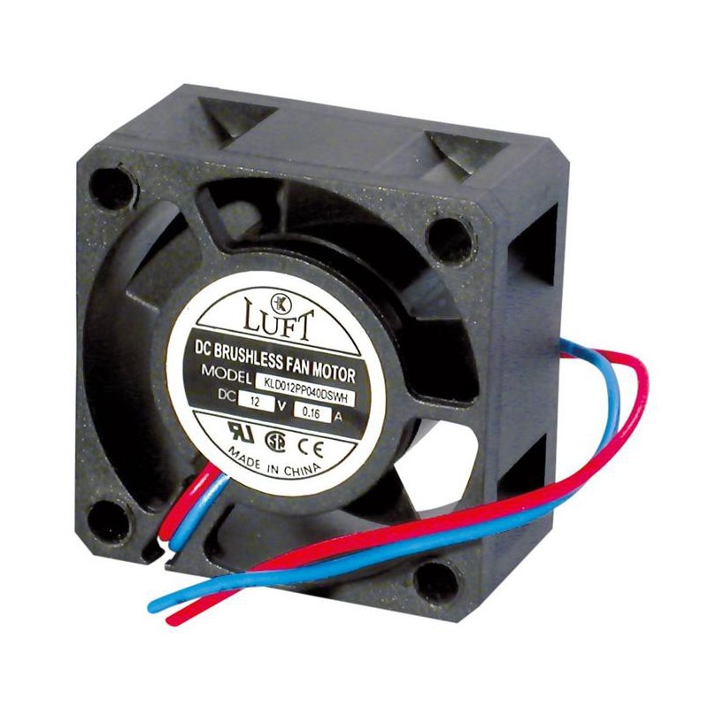 VENTILADOR 40X40X20 12V CC COJINETE VEN003