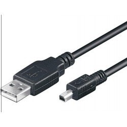 CONEXION M-M USB A MINI B 4...