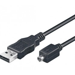 CONEXION M-M USB MINI 1.8M...