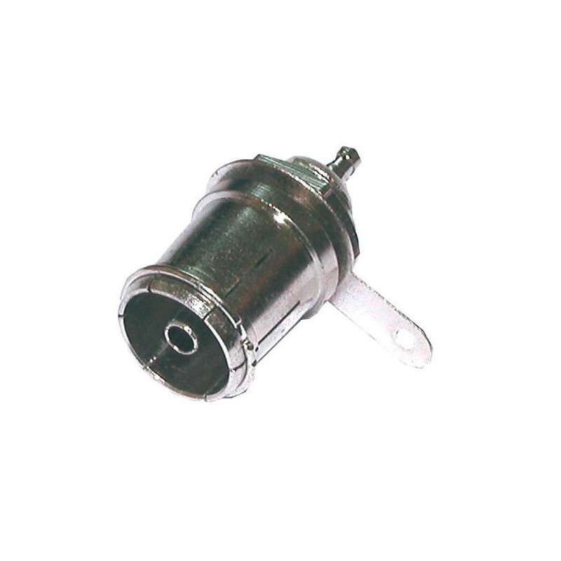 FEMALE TV. 9.5mm CHASSIS WITH NUT