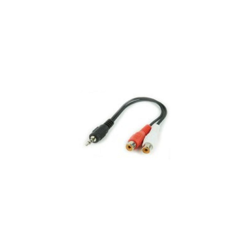Connection JACK 3.5 ST. A 2 RCA F  AUDIO 0.20M CAB02621 CCA406