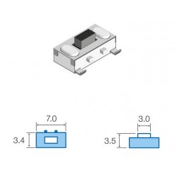 SW029 PULSADOR DE TACTO SMD