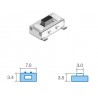 SW029 PULSADOR DE TACTO SMD