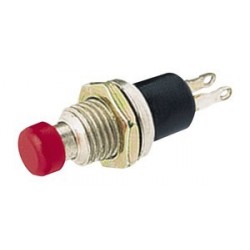 PUSHBUTTON 3A 250V RED