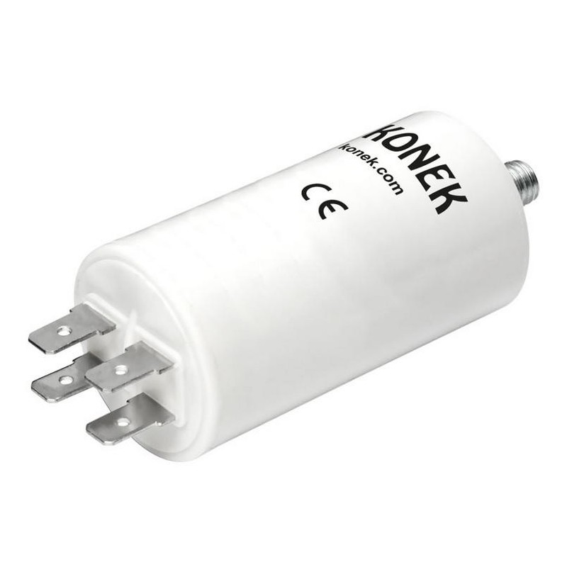 Capacitor POLY. MOTOR 4MF, 450VCA 5%, CPM4MF