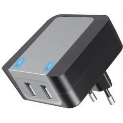 CHARGER 2 USB 2.0 5V, 3.6A,...