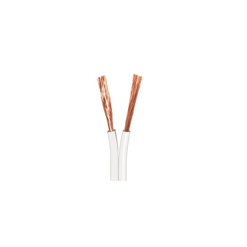 CABLE SPEAKER 2X1.5 100M WHITE