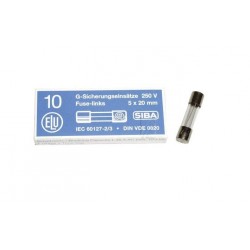 FUSE 0.125A T, 220, 5X20mm,...
