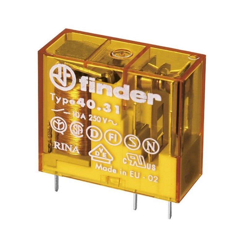 RELE 12V AC 1CTO 10A TIPO Z RL139