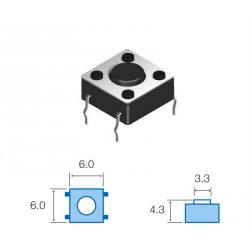 SWITCH PUSH BUTTON SW061,...