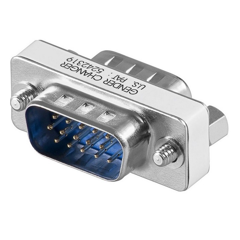 CON702 ADAPTADOR SUB D 15PIN M-M