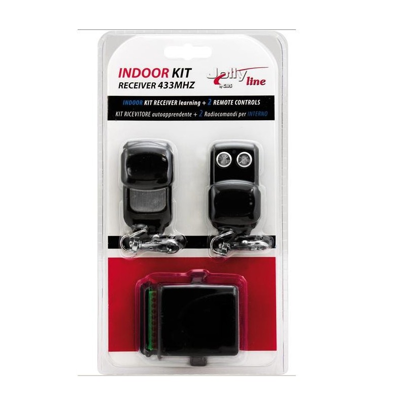 KIT RECEPTOR + 2 RADIOCOMANDOS INDOOR KIT SUPERIOR
