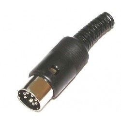 MALE MINI DIN 7 PIN