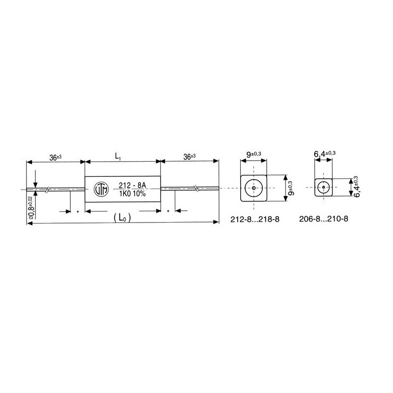 RESISTOR 10K 5W COILED CERAMIC