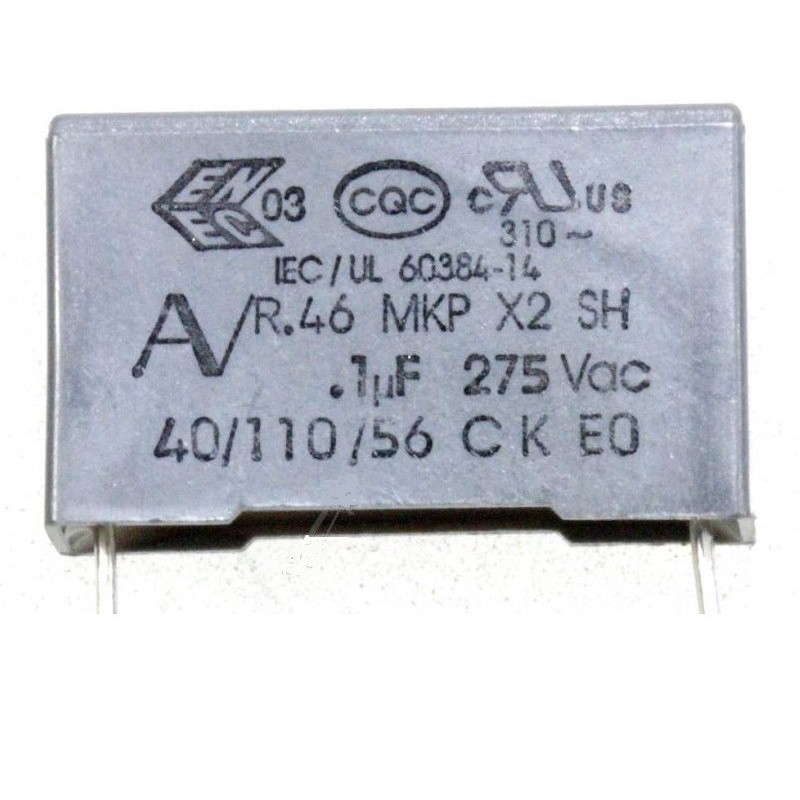 0.1uF 275V CAPACITOR P 15, 100K