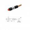 Piloto Led 5mm 12V Rojo, 12.726/5/R