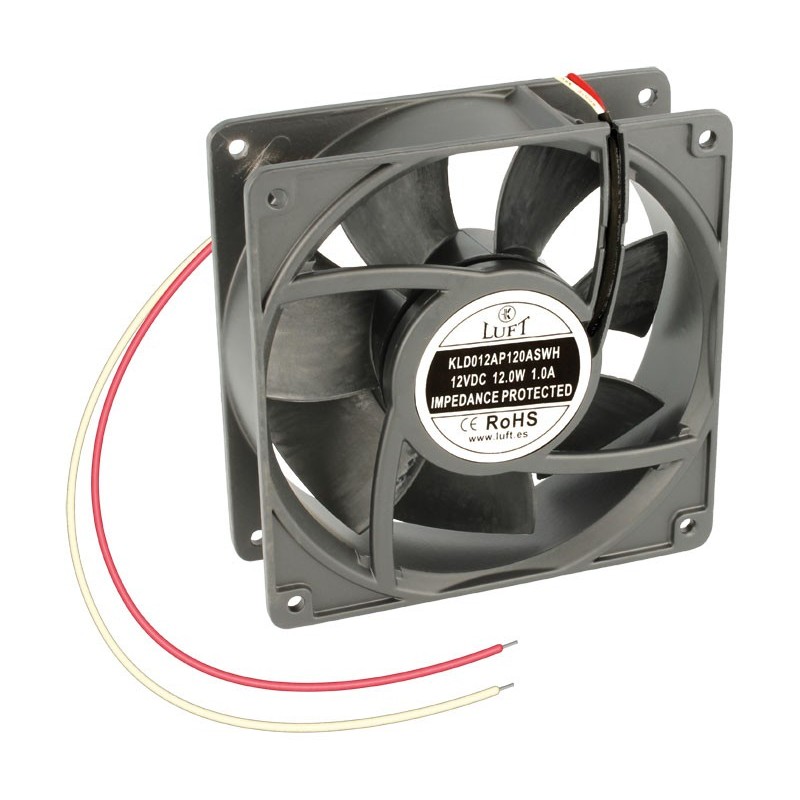 VEN017 VENTILADOR 120X120X38 12V CC COJINETE