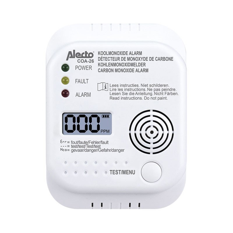 HOG027 CO2 CARBON MONOXIDE DETECTOR
