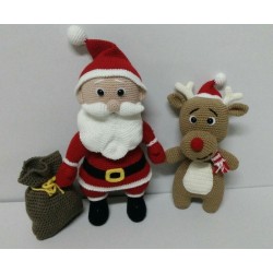 Amigurumi Santa Claus with...