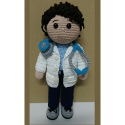 Amigurumi Doctor doll