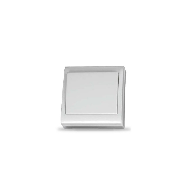 INTERRUPTOR SUPERFICIE 80X80mm BL. 02490