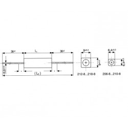 1R 5W HORIZONTAL CERAMIC...