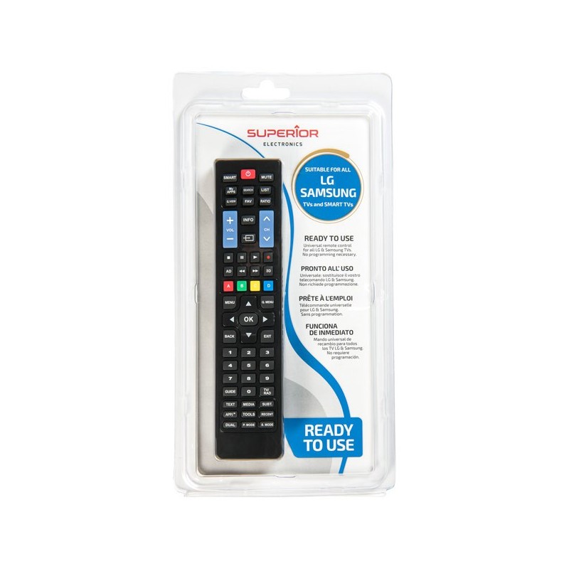 CONTROL TV COMPATIBLE LG, SAMSUNG, LCD, LED, PLASMA