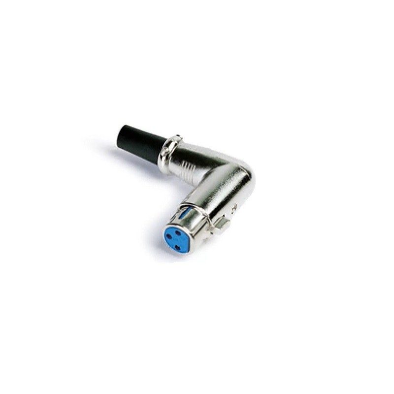 CONECTOR XLR H CURVO SM566AN