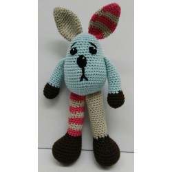 KING COLE AMIGURUMI Crochet Motif Dk Fil Le Lapin Famille 9034 EUR