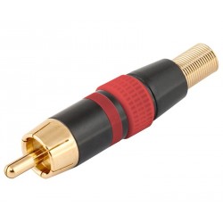 CON249 RCA MALE RED AERIAL...