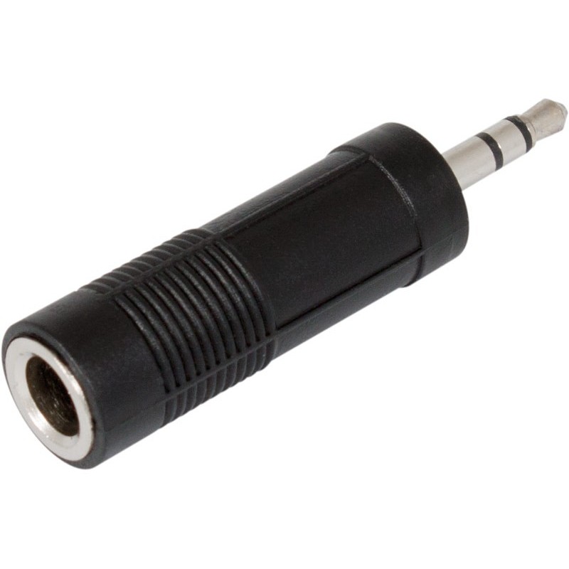 CON307 ADAPTADOR JACK 3,5mm STO/M A 6,3mm STO/H