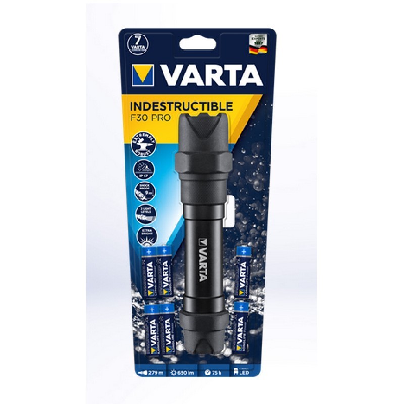 FR30 PRO INDESTRUCTIBLE VARTA FLASHLIGHT