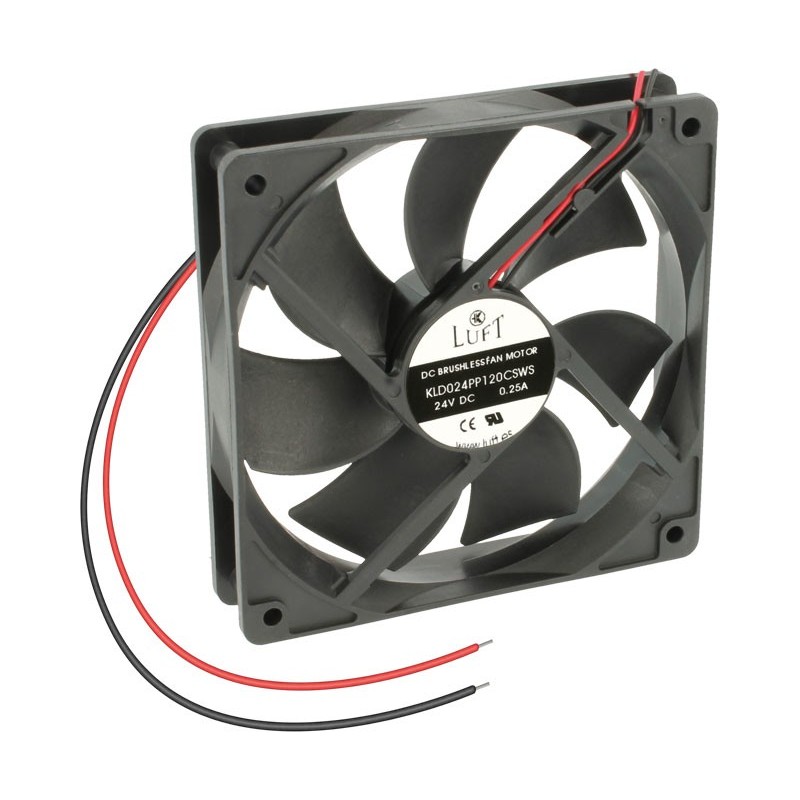VEN042 VENTILADOR 24v 120X120X25