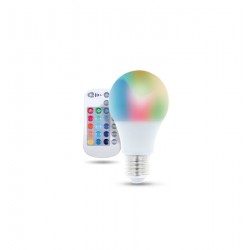 RGB E27, 9W bulb with 720...