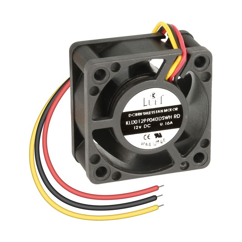 VEN035 VENTILADOR 40X40X20 12V 3H COJINETE