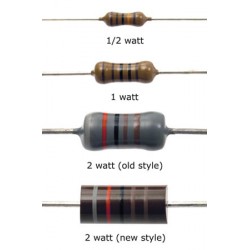 2K7 1/4W RESISTOR