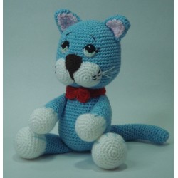 Cat amigurumi fluffy toy