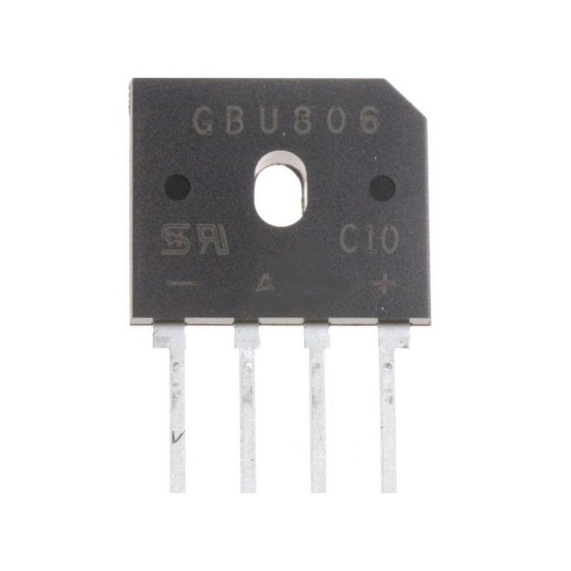 GBU806C2 PUENTE RECTIFICADOR