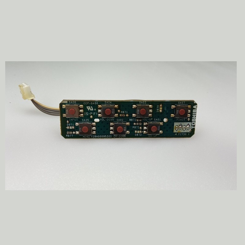 V28A00095300 BUTTON PAD PE0720