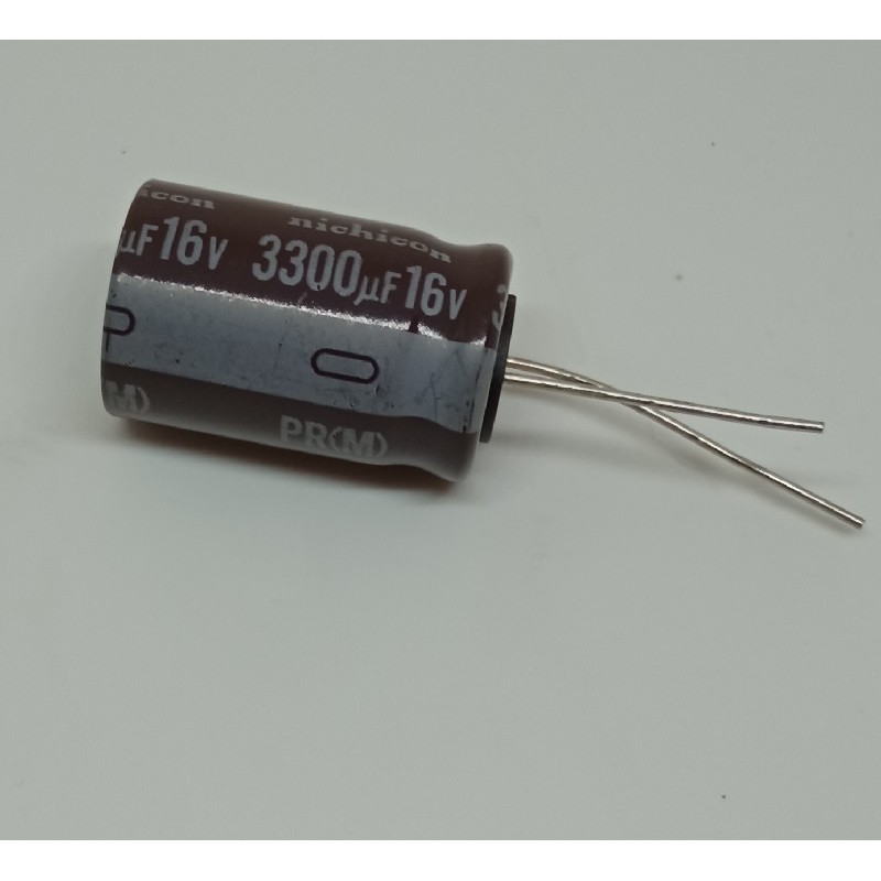 CAPACITOR ELECTR 3300MF, 16V, 112616911