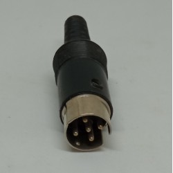 DIN 5 PIN MALE CONNECTOR