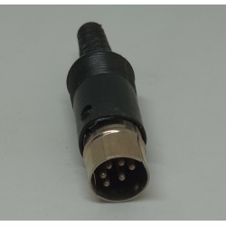DIN 6 PIN 180º MALE CONNECTOR