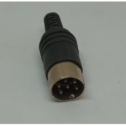 DIN 6 PIN 260º MALE  CONNECTOR