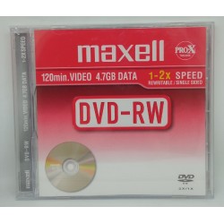 DVD-RW 4.7GB MAXELL M175...