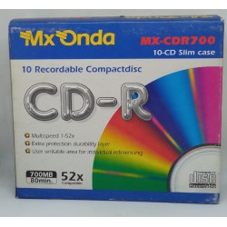 CD-R 10 CD MX-CDR700 MX ONDA