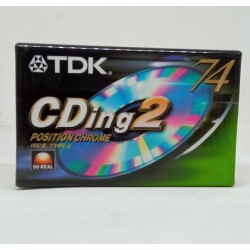 CDING2-74EC CINTA CASSETTE TDK