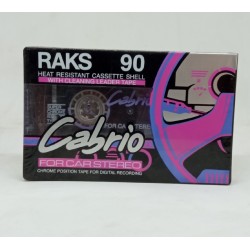 RAKS -90 CABRIO CASSETTE TAPE