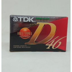 CASSETTE DE CINTA TDK D-46EA