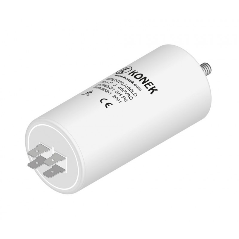 CONDENSADOR MOTOR 70MF 450VCA 5%