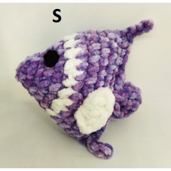 Angelfish amigurumi fluffy toy
